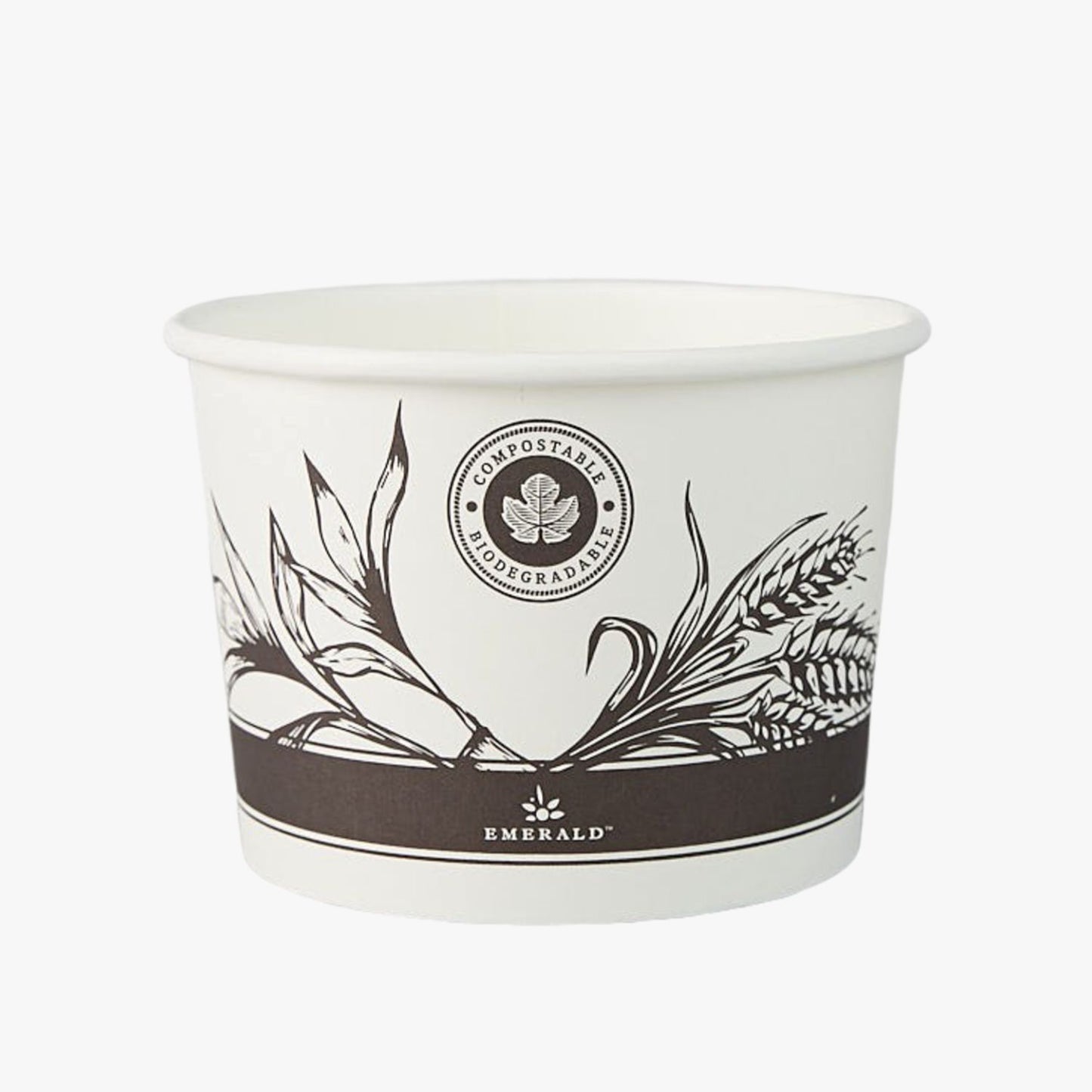 Compostable FSC® Certified Soup, Cereal, Ice Cream Cups