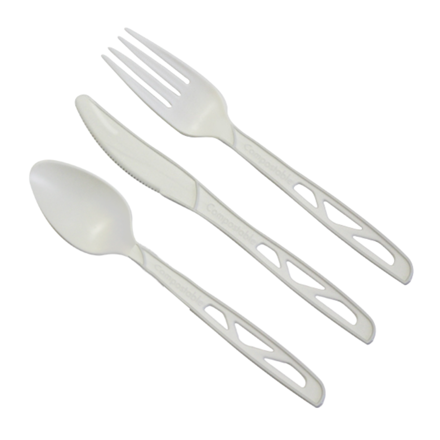 Plastic Free Compostable Mixed Cutlery