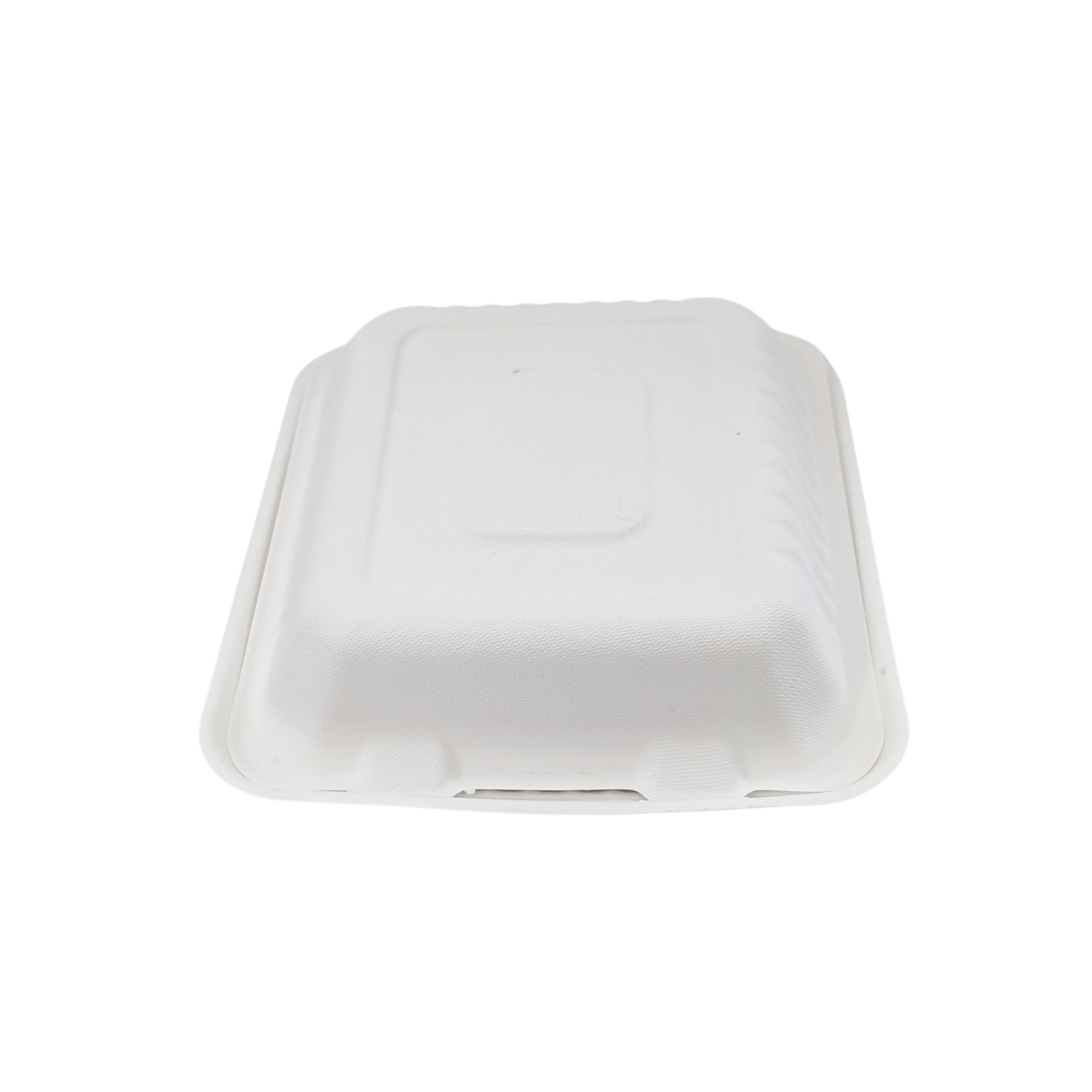 9"x9" x3" Closed Compostable Clamshell Container