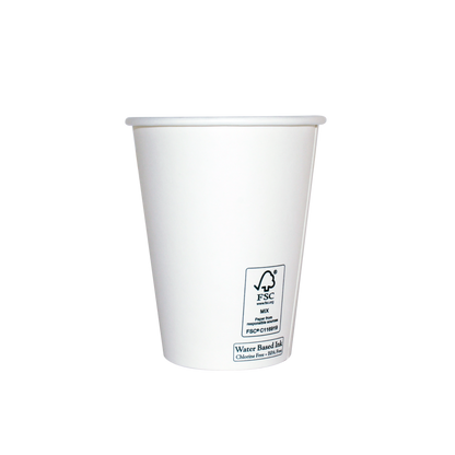 12 oz FSC White Hot Cups