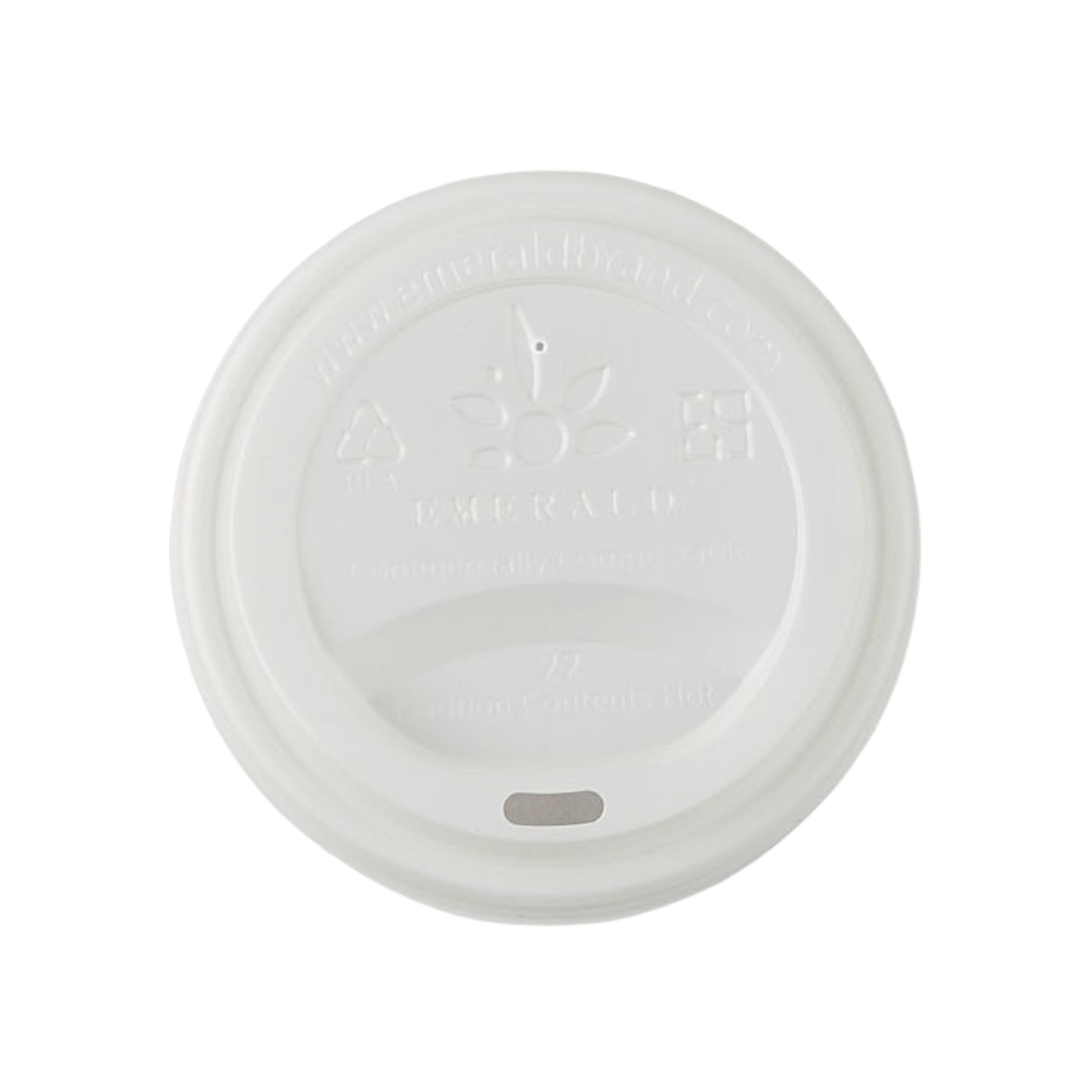 Plastic Free Compostable Hot Cup Lids