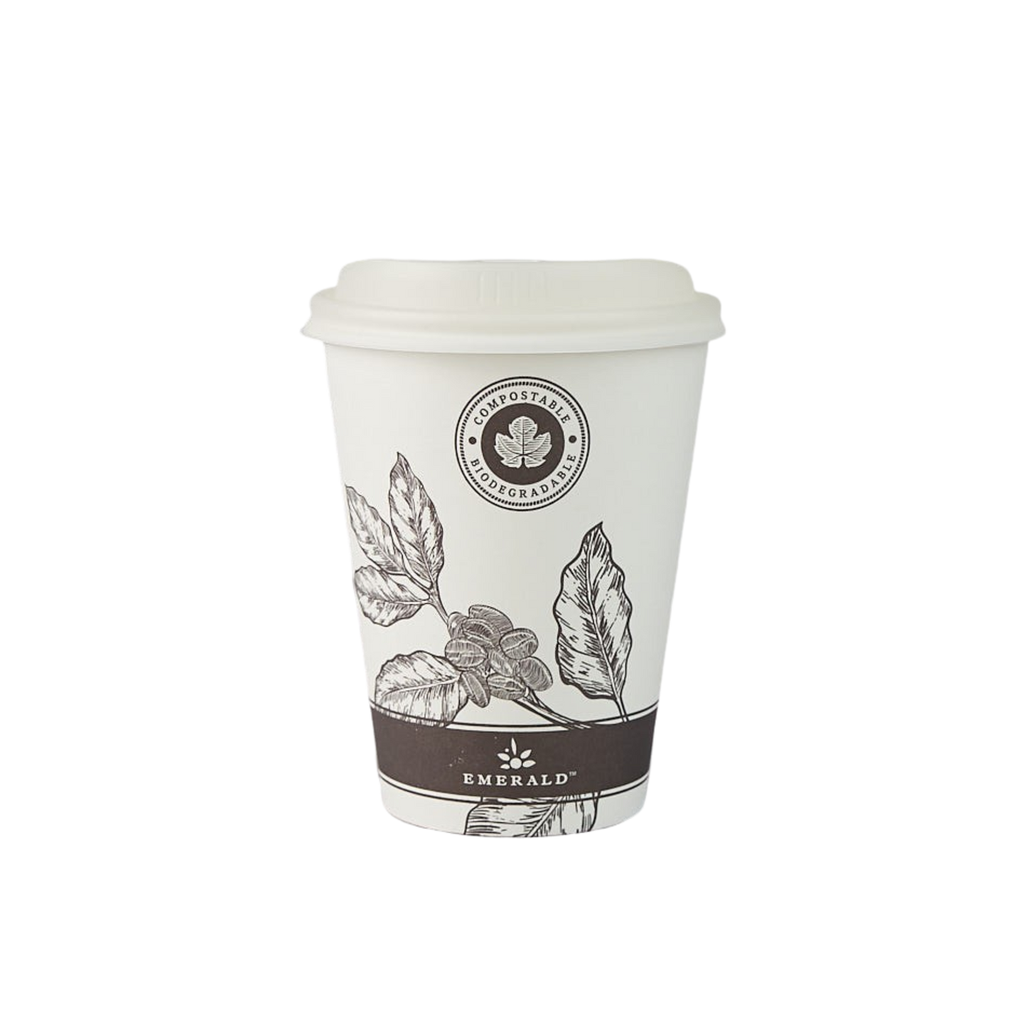 12 oz FSC Compostable Hot Cup 