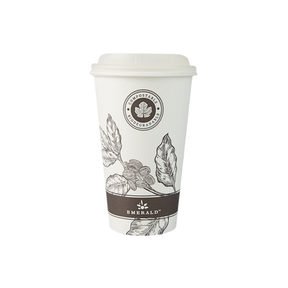 16 oz FSC Compostable Hot Cup 