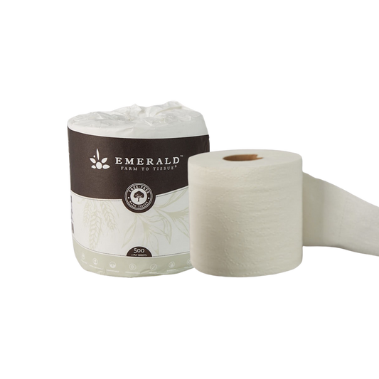 Tree-Free Compostable 2-Ply Toilet Paper